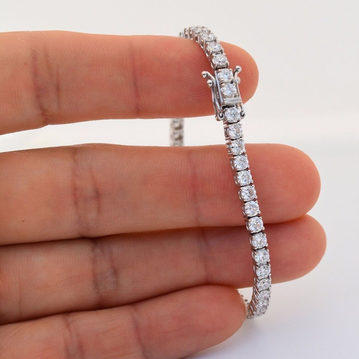 Moissanite Tennis Bracelet