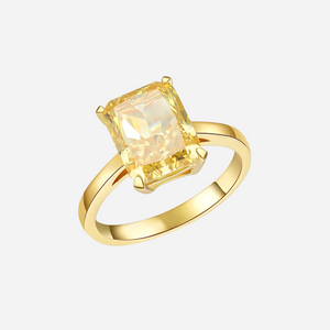 Golden Citrine Ring